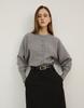 Giemar Balloon Sleeve Cardigan Gray
