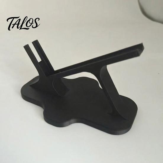 Showcase-Handyhalter Faulenzer-Ständer, ergonomisch gekrümmt für Seitenlage im Bett, leichter Luxus-Ständer Sofa, Freihand-Halterung zum Videoschauen, tragbarer Schreibtisch