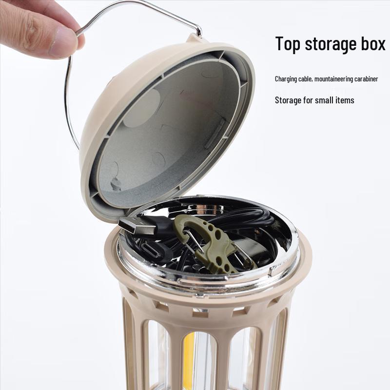 Quyoubang Portable Retro Camping Lantern