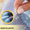 Pack Of 10 Thick Toilet Lid Cover For Home Bathroom NonSlip Design Quick Cleaning Toilet Seat Cover for Family Household
