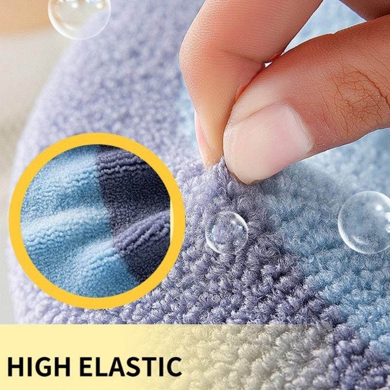 Pack Of 10 Thick Toilet Lid Cover For Home Bathroom NonSlip Design Quick Cleaning Toilet Seat Cover for Family Household