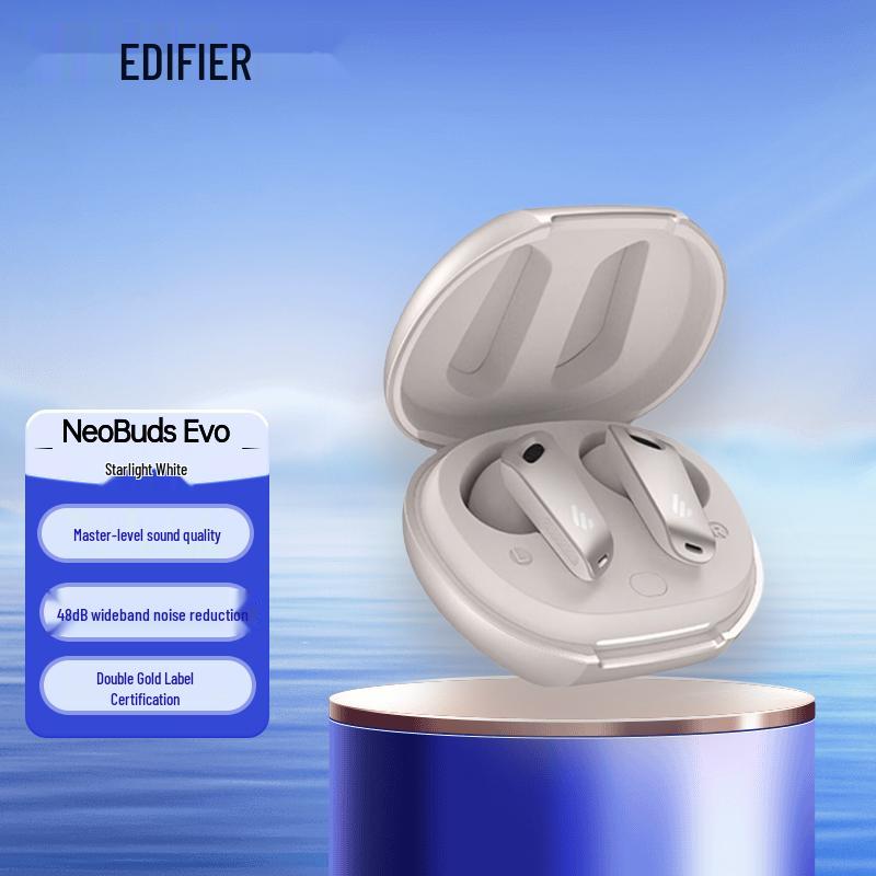 

EDIFIER NeoBuds Evo True Wireless Hybrid Noise-Cancelling Earbuds