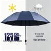 Super Large 12-Rib Sun Protection Folding Umbrella - Rain or Shine
