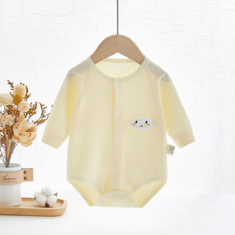Baby Romper Newborn Seamless Cotton Jumpsuit Unisex Baby Spring Summer Autumn Outerwear Air Conditioning Clothing