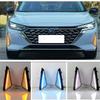 2x Bumper LED Daytime Running Light Fog Turn Signal For Nissan Sentra 2023 2024