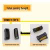 ERF8 0.8mm 22-Pin Female Connector, 2 Rows, 10mm Mating Height