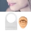 Human Tongue Model Soft Silicone Lifelike Acrylic Stand Mouth Model for Jewelry Display