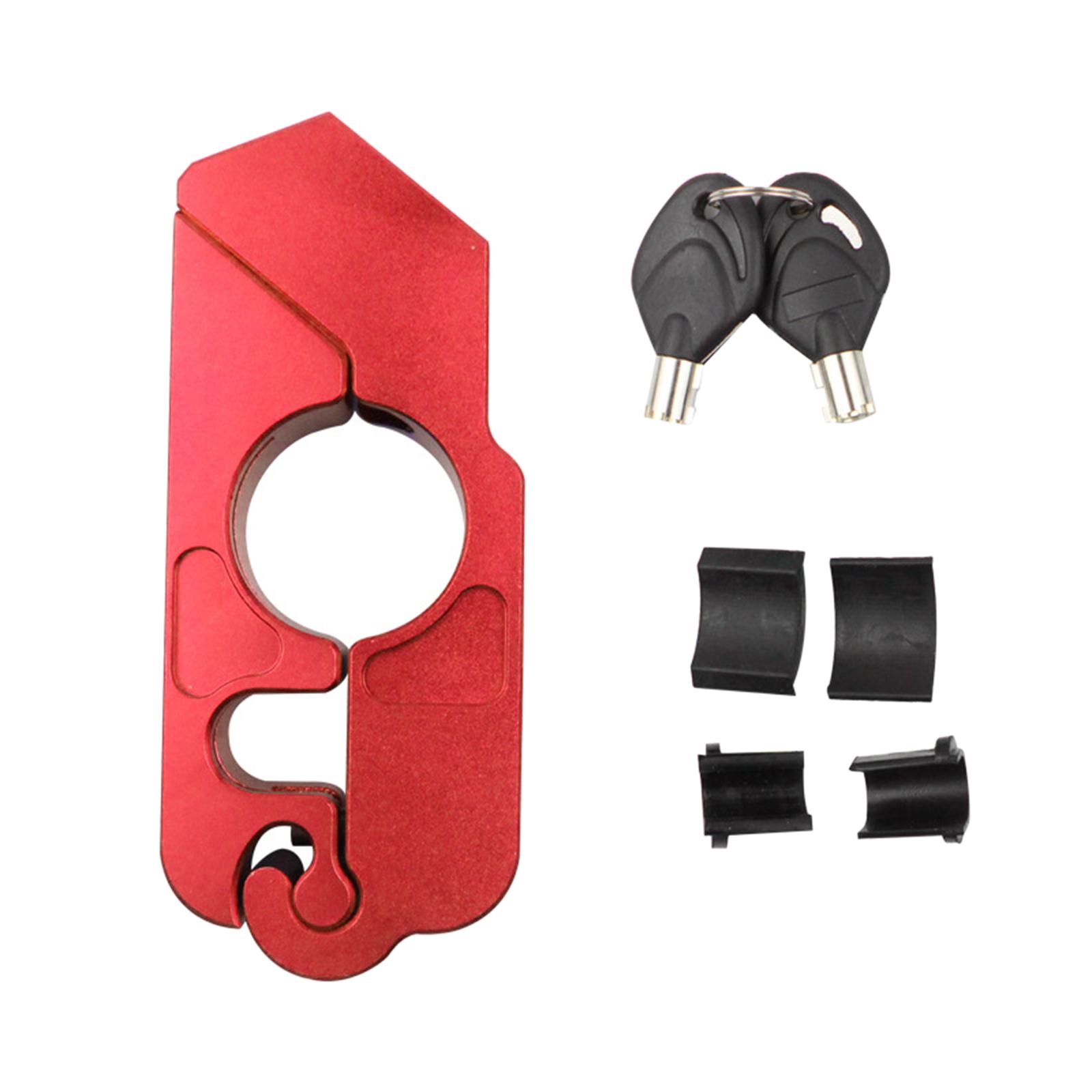 Heavy Adjustable Motorcycle Lock Throttle Lock Brake Lock for protection