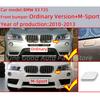 Auto Parts Front Rear Bumper Cover Headlight Washer Cover Cap For 2010 2011 2012 2013 BMW X3 F25 Painted Black White Silver Grey