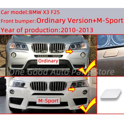 Auto Parts Front Rear Bumper Cover Headlight Washer Cover Cap For 2010 2011 2012 2013 BMW X3 F25 Painted Black White Silver Grey