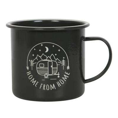 Crystals And Coffee Enamel Camp Mug