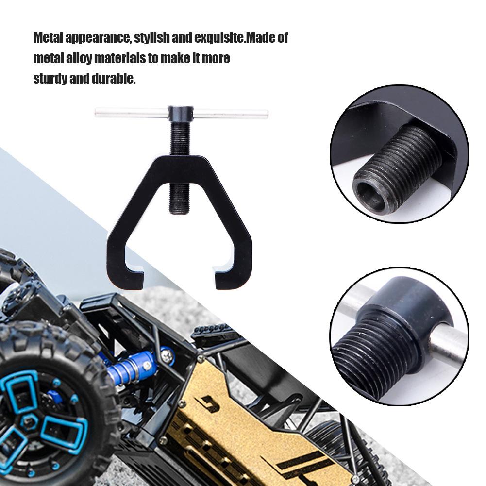 For HUDY Nitro Gas Engine Flywheel Puller Tool Wrench Fit for 18 110 RC Car Off RoaderBlack