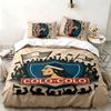 Colo colo 3pc set Perfect for bedroom use Comfortable bedding set includes a duvet cover and two pillowcases Ideal birthday or Christmas gift
