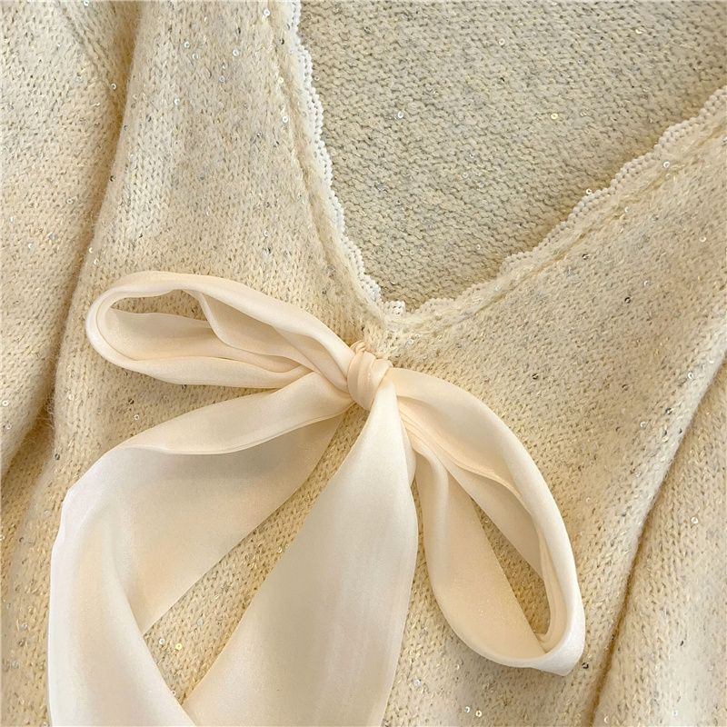 Sweater for Women Winter Thickened V Neck Pullover Warm Knitted Stretchy Long Sleeve Oversize Jumper Sweater Tops