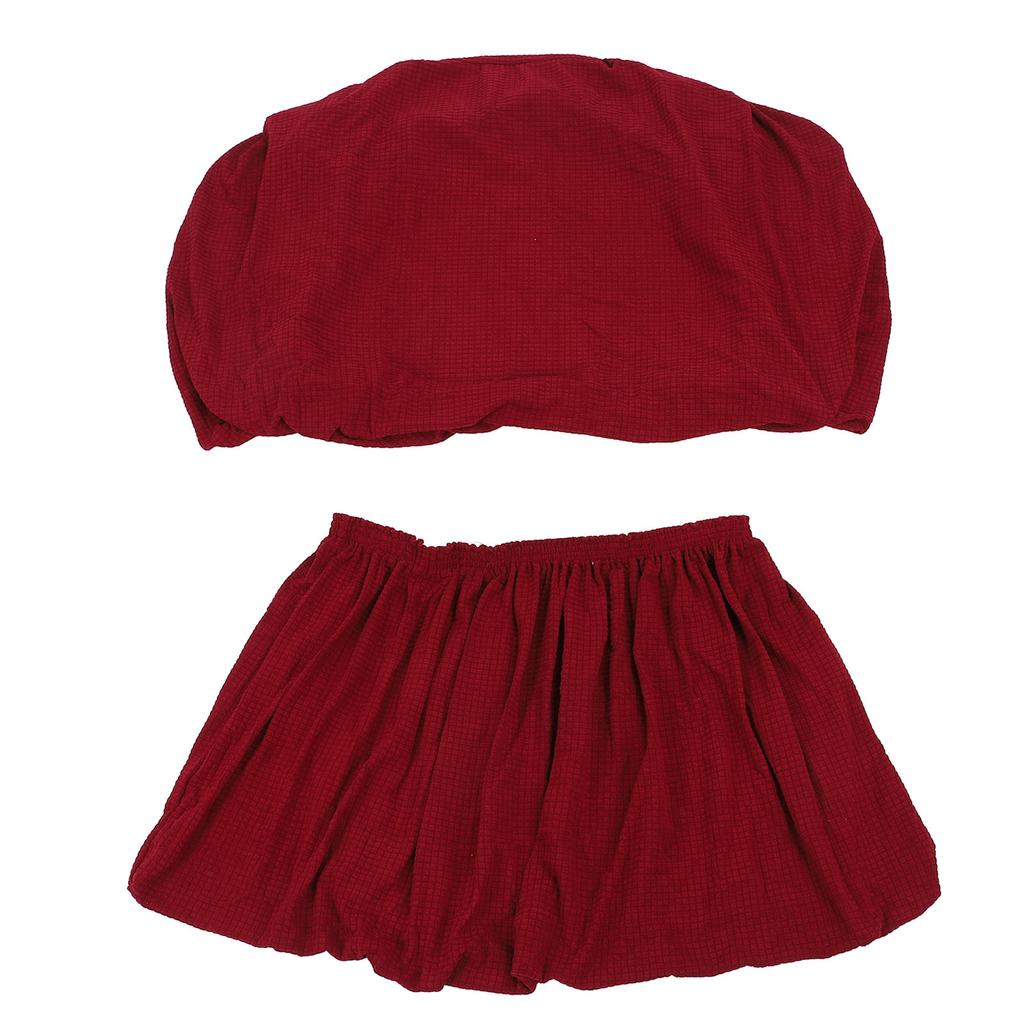 Wohnmobil Dinette Kissenbezüge Wasserabweisend Kratzfest Elastischer Sofabezug für Campingfahrzeug Anhänger Wohnmobil