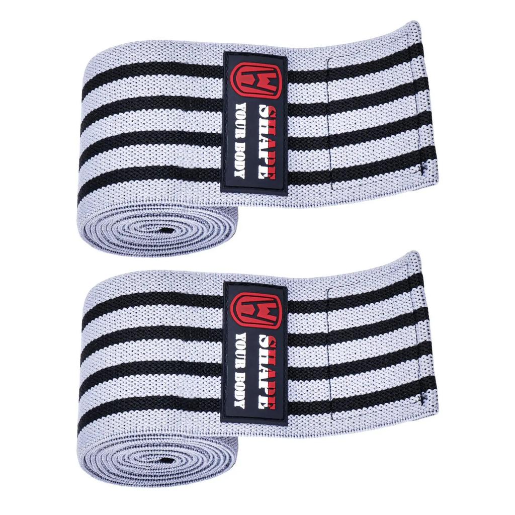 Fitness Elastic Knee Pads Sports Knee Bandages Protector Thigh Wraps Weight Training Leggings Strength Knee Support