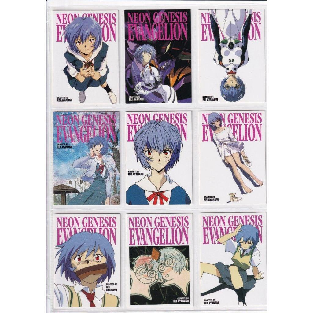 Used Evangelion Bandai Carddas Masters Vol. 2 Vol. 2 Full Complete Complete First Edition Original Edition Yoshiyuki Sadamoto