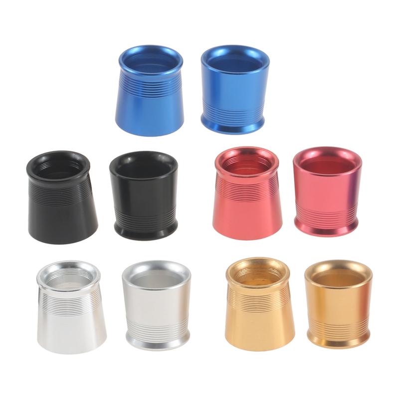 10 Pcs Golf Club Ferrules Aluminum Golf Shafts Sleeve Adapter Replacement Accessories for 0.335 or 0.370 Tip Irons Shaft