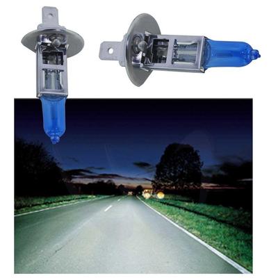 2Pcs H1 100W 12V Super Bright Ultra White Fog Halogen Bulb HID Lamp Car Headlight