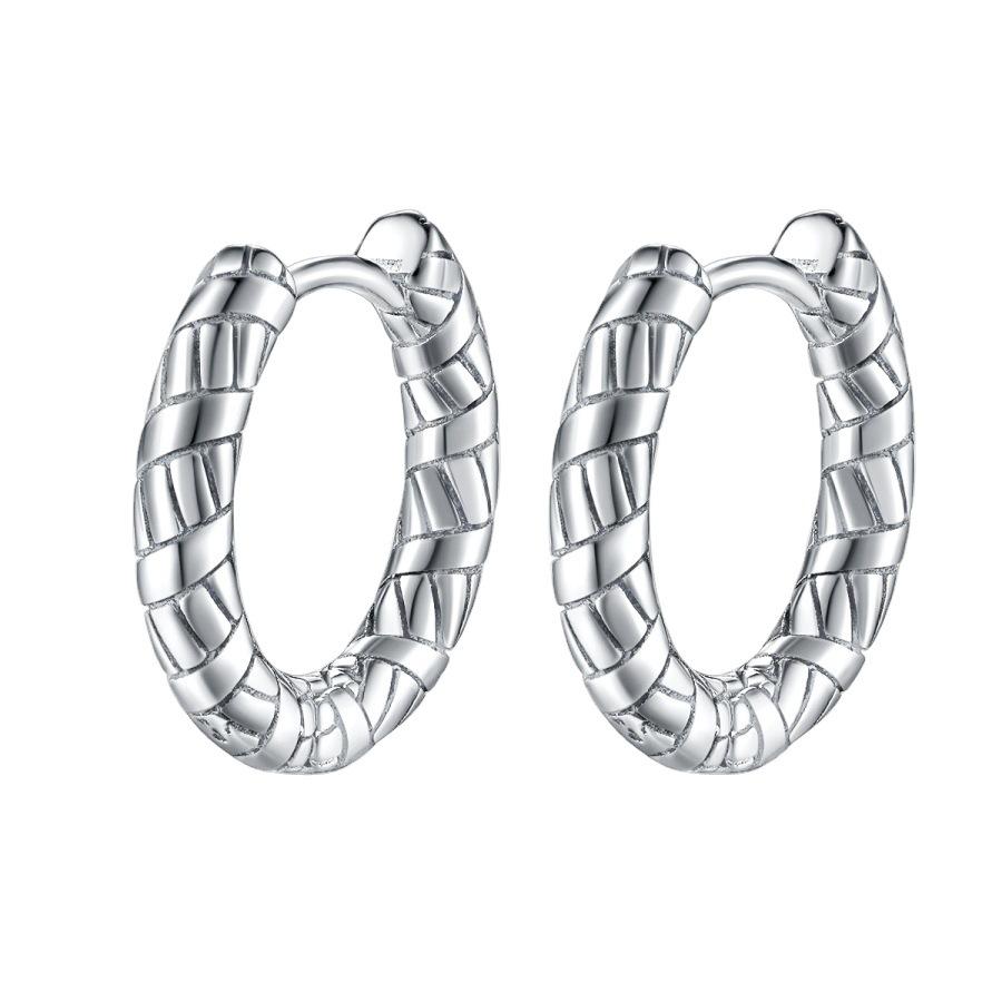 2 Stück/1 Paar Herrenohrringe Einzigartiges Design Kleine Creolen für Damen Edelstahl Vintage Farbe Punk Gothic Trend Schmuck