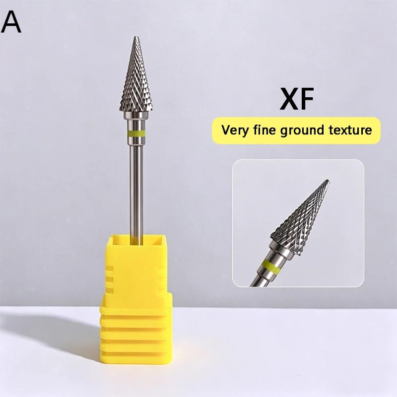 

Tungsten Carbide Nail Drill Bits Electric Manicure Drill Accessory Milling Cutters For Nail Gel Polish Remover Nail Tools A