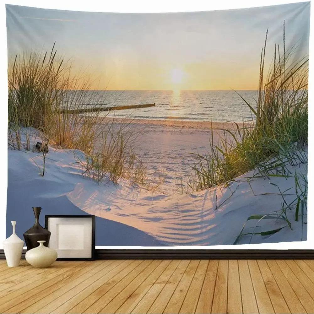 Sunset Landscape Tapestry Office Living Room Decoration Home Wall Tapestry