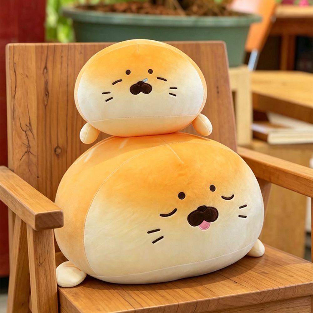 Very Soft Bread Seal Plush Toy Filled Marine Animal Plush Toy Bread Seal Doll Birthday Gifts