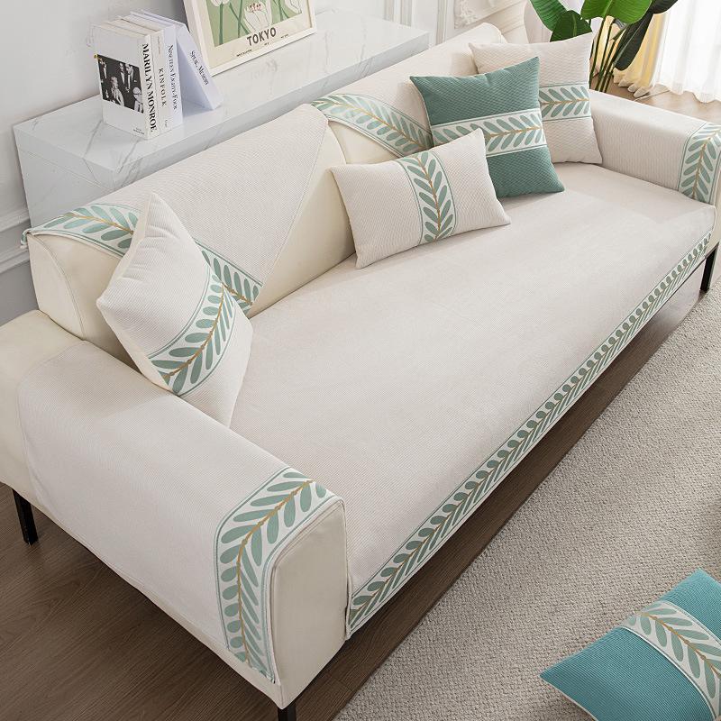 INS Style Μαξιλάρι καναπέ Four Seasons Universal αντιολισθητικά μαξιλάρια καθίσματος Nordic Simple Κοτλέ κάλυμμα καναπέ Πετσέτα