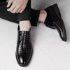 Low Heel Mesh Lightweight Plain Social Shoe for Men Italian Cowhide Suit Luxury Designer Black Footwear Official Dress Shoes Man