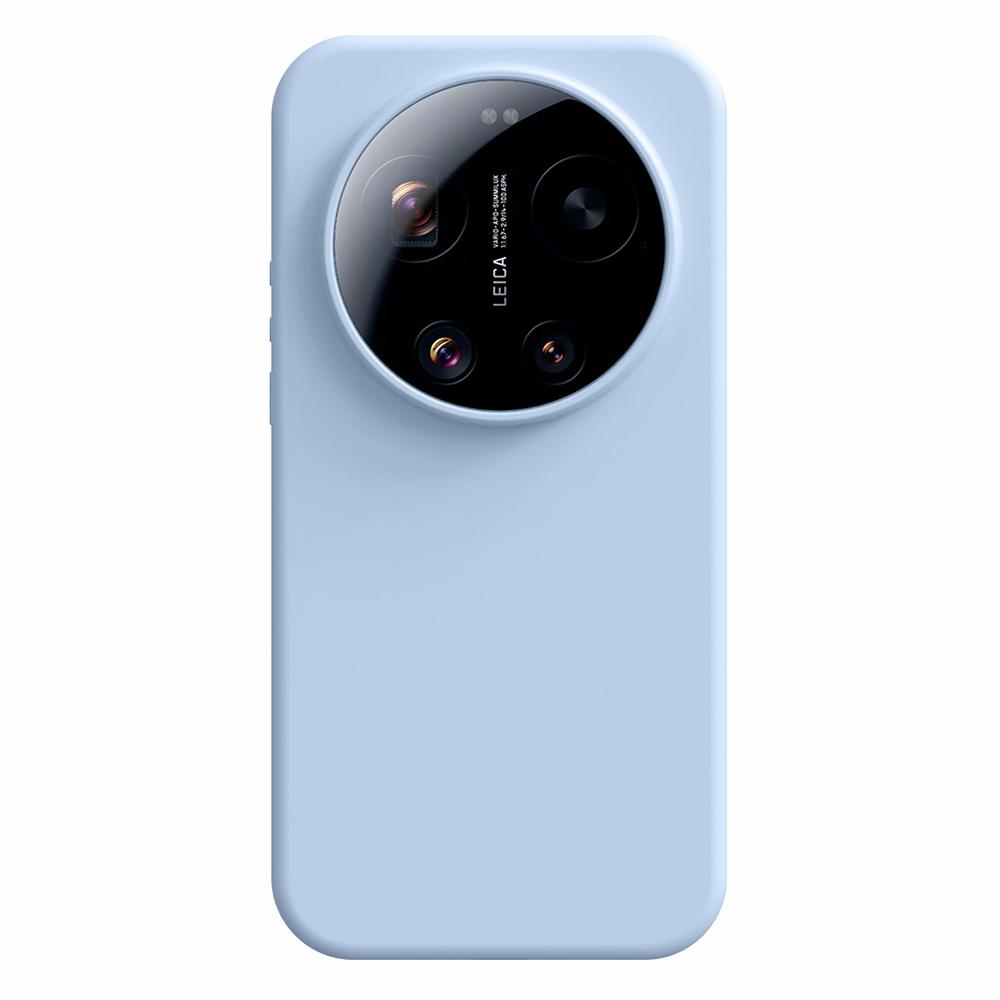 Voor Xiaomi 17 Ultra 5G Hoesje Huidvriendelijk Vloeibaar Siliconen + PC Telefoonhoes