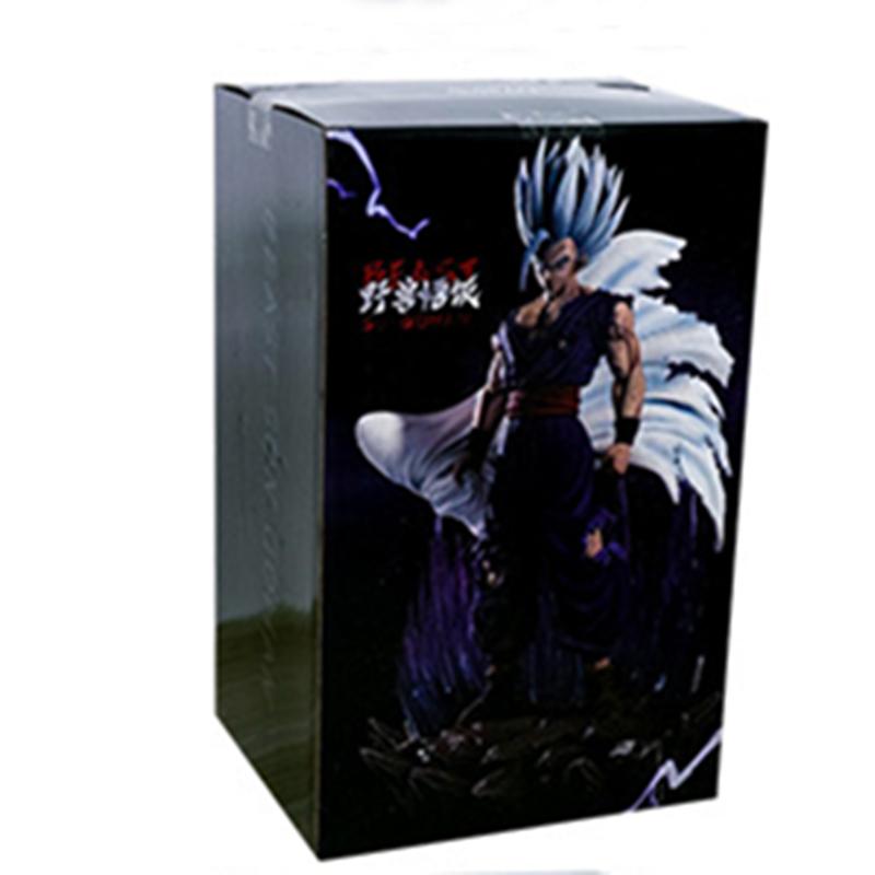 38cm Anime Dragon Ball Z Super Saiyan Son Gohan PVC Action Figure Battle Statue Collection Dbz Model Kids Toys Doll Gifts
