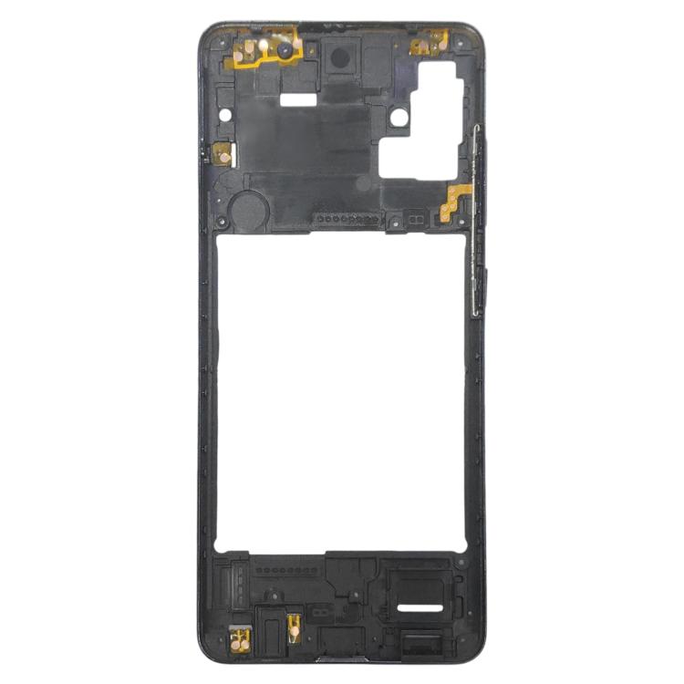 For Samsung Galaxy A51  Middle Frame Bezel Plate (Black)