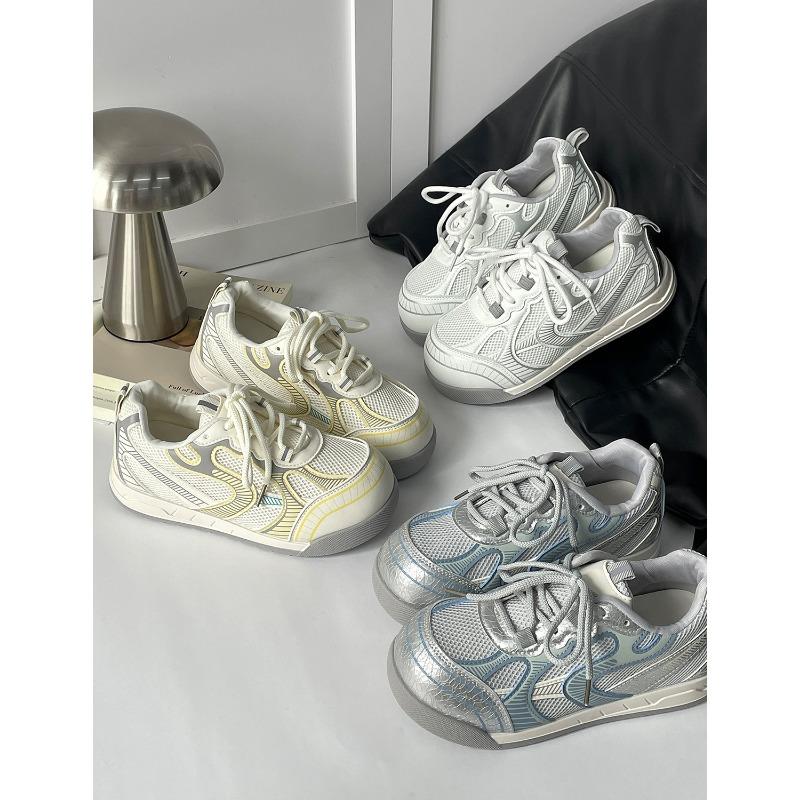 New products are hot in summer, new thick-soled mesh breathable soft-soled casual sports shoes 3367