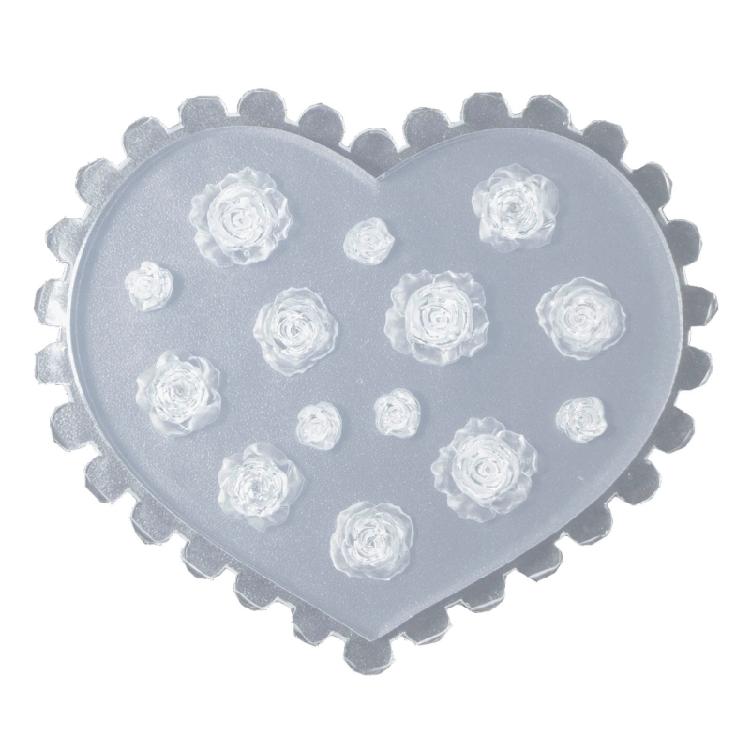 

Silicone Nail Art Mold Embossing Nail Decorations Epoxy Mold Jewelry Making Tool