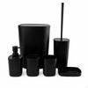 6 Pieces 6Piece Washroom Organizer Dense Filament Brush Vanity Set Elegant & Functional