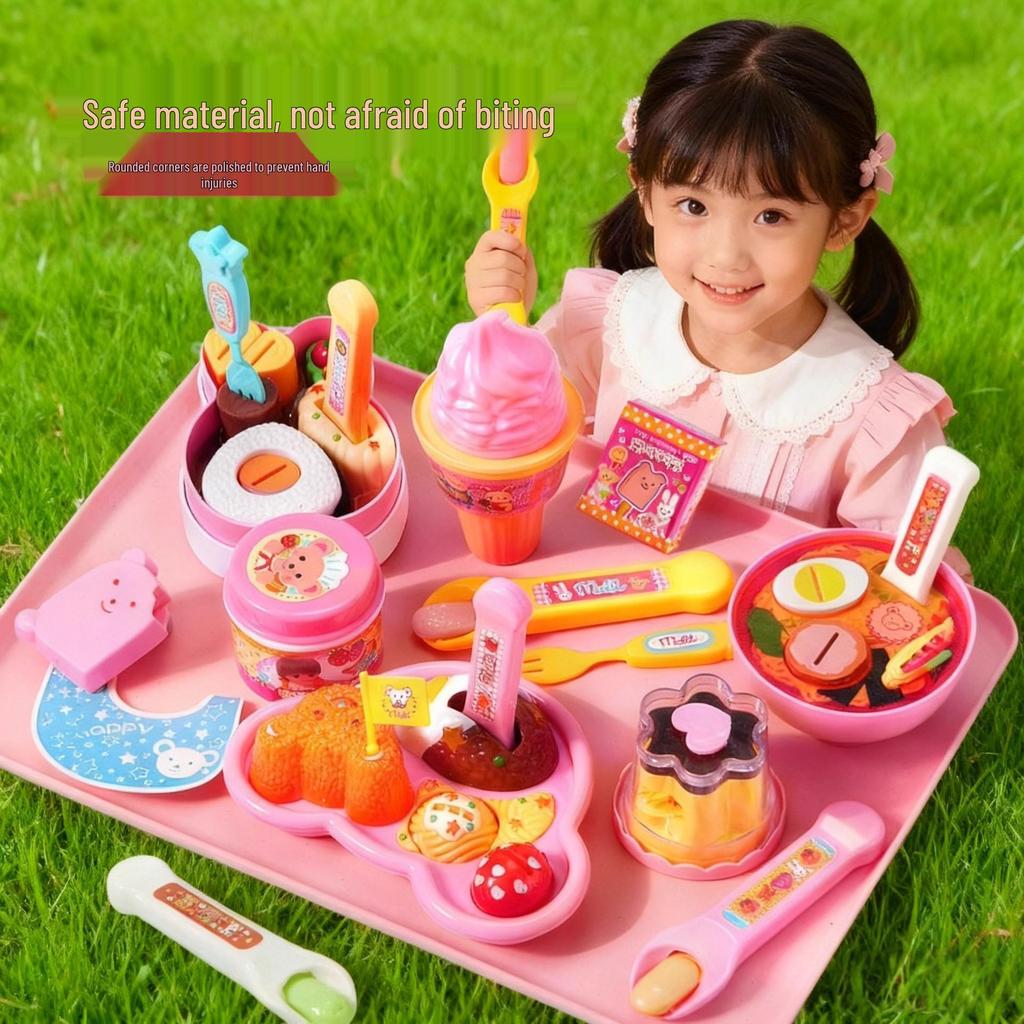 Japanese Ramen & Bento Role-Play Pudding Toy Set