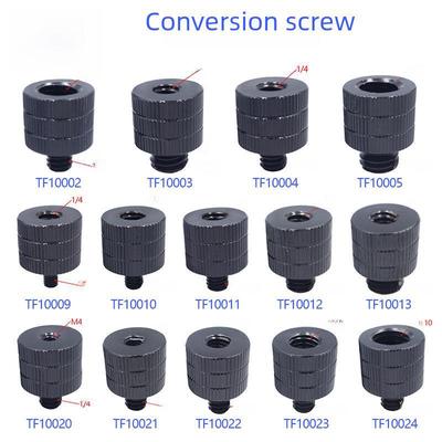 Aluminum Alloy Conversion Screw 1/4 To M4-M10 for Camera Equipment