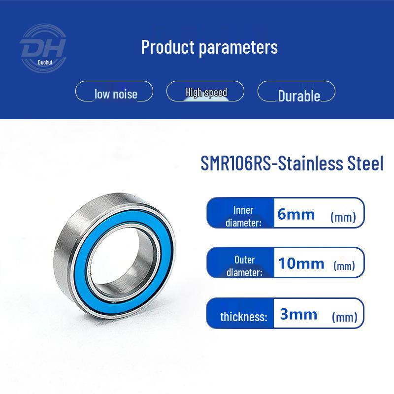 Rust-Proof Stainless Steel Miniature Pulley with Deep Groove Ball Bearing - Anti-Corrosion Gyroscope Ornament Accessory