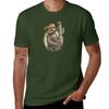 Sloth cowboy T-Shirt graphics plus size tops animal prinfor boys t shirts men