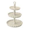 1Pcs Dollhouse Mini Cake Tray Model Simulation Miniature Cake Stand Ornament Toys Scene Decoration Doll House Accessories