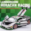 Lamborghini Huracan EVO Supercar Simulation Diecast & Toy Vehicles Sounds & Light Pull Back Car 1:32 Alloy Collection Model