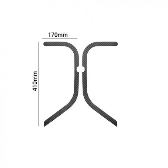 Carbon Fiber Rear Door Storage Accent Cover Trim For Jeep Wrangler JL Gladiator