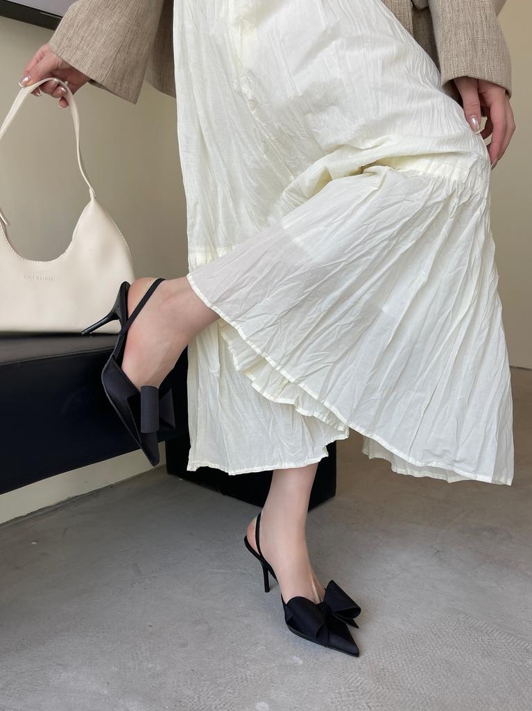 Fashion Pointed Bow Strap Women'S Sandals
