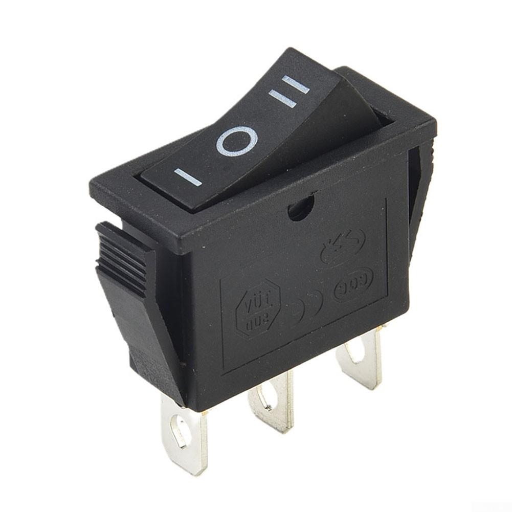 Rocker Switches 16A 250VAC 3 Position Accessory Black
