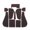 For 2025 of Volkswagen Tiguau Door Sill Mats Car Interior Modification Water Cup Storage Box Anti-slip Mat Decorative Acces