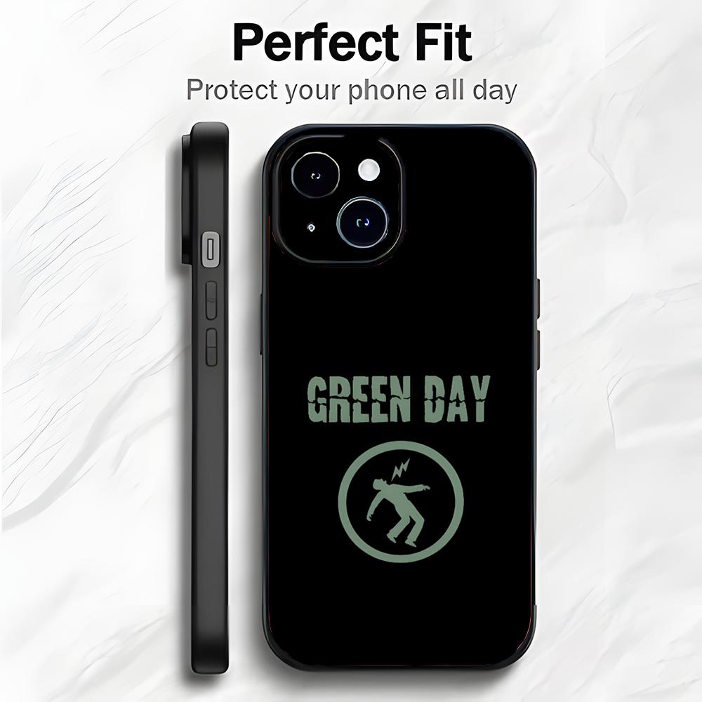 Punk Classic American Band G-Green Day Phone Case Phone Case Soft Packaging Lightweight For iPhone17 16 15 14 13ProMax