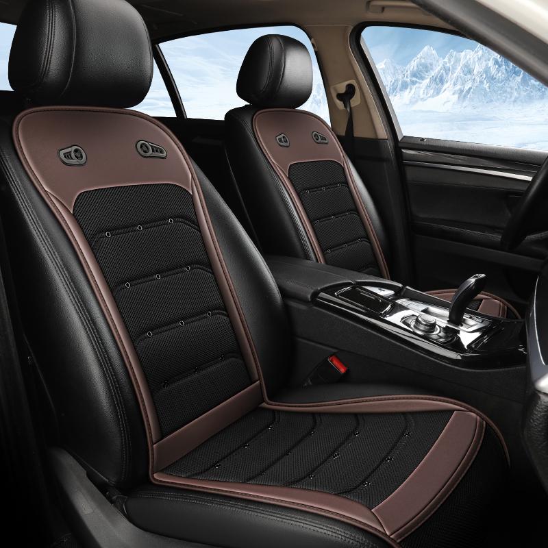 2025 New Dual Cooling Air Conditioning Cushion Summer Ventilation Breathable Seat Pad Car Seat With Hair Dryer And Cooling Pad