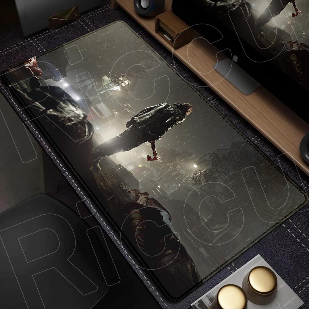 HD XXL Resident Evil Requiem Mouse Pad Expand Desk Mat Large Non-slip Anti-fray Keyboard Ergonomic Office Rubber PC Accessories