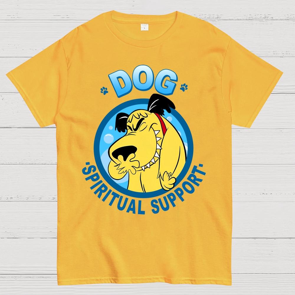 Spiritual Support Dog Unisex 100% Cotton Summer Casual Cool Loose T-Shirt