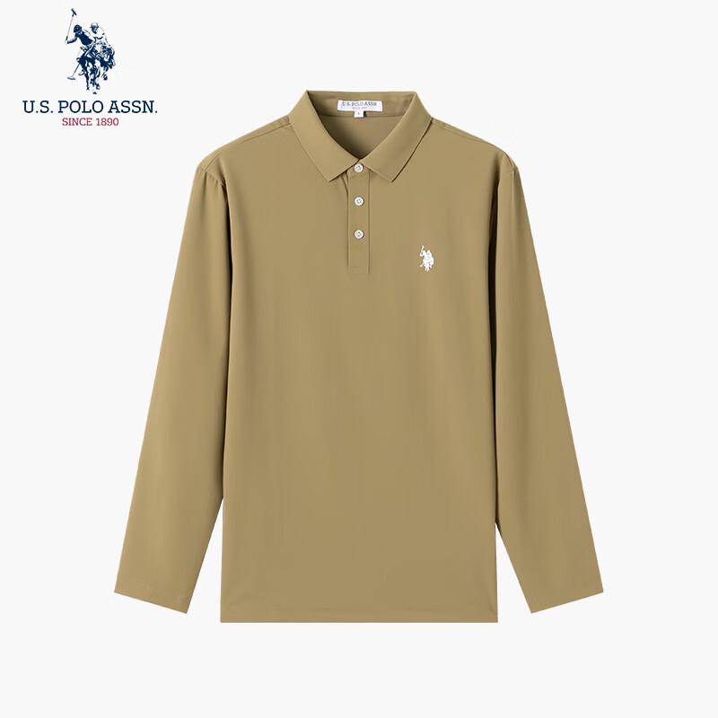 U.S. POLO ASSN. Men s Performance Long Sleeve Polo Shirt M